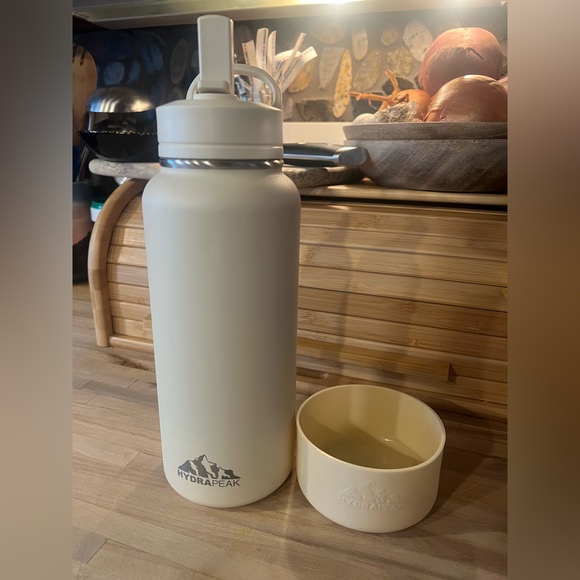 HydraPeak 32oz Wide Mouth Stainless Steel Bottle - Picture 3 of 7